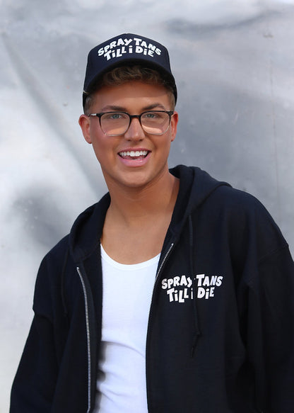 SPRAY TANS TILL I DIE TRUCKER HAT