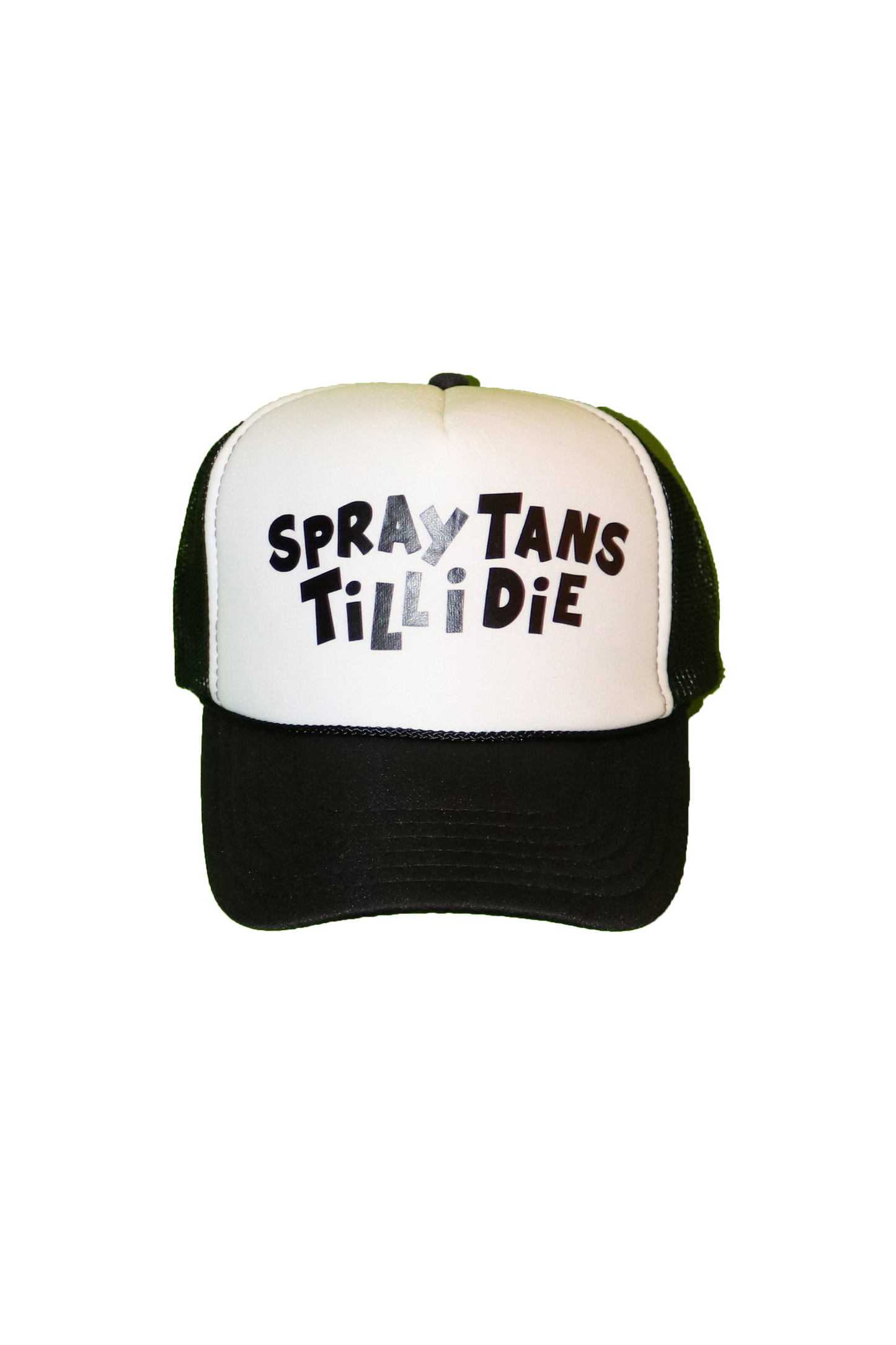 SPRAY TANS TILL I DIE TRUCKER HAT